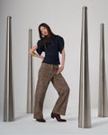LEOPAR DESENLİ BOL PAÇA PANTOLON