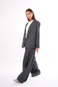 ÖNDEN BAĞLAMA DETAYLI BOL PAÇA PANTOLON
