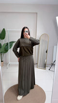 GARNİLİ LUNA ETEKLİ TAKIM